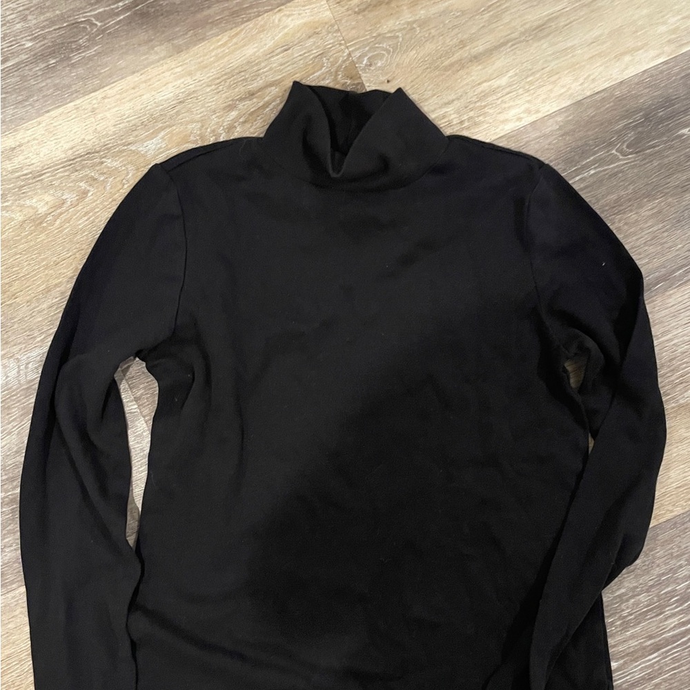 Croft & Barrow Black Cotton Top